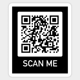 Scan me Sticker